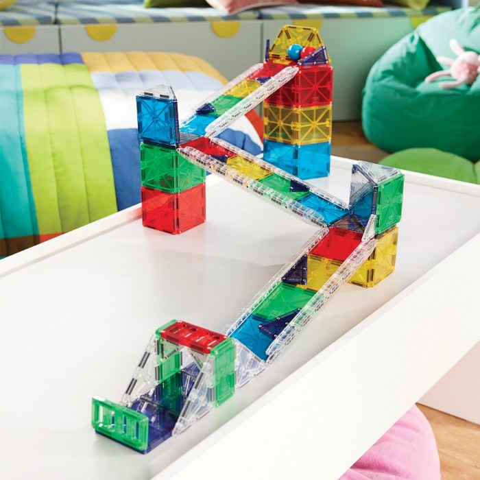 Alternate Image #1 of MAGNA-TILES&reg; Rail Racers Deluxe - 90 Piece Set