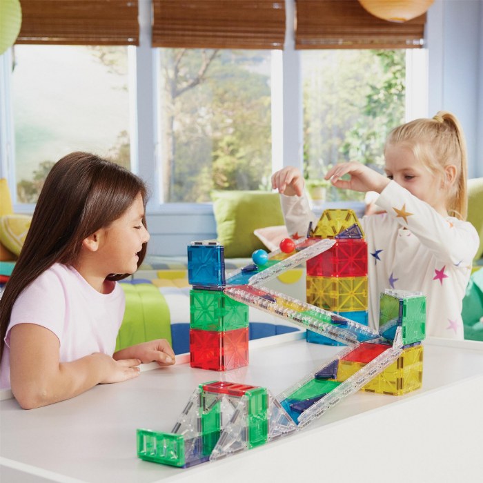 Alternate Image #1 of MAGNA-TILES&reg; Rail Racers Deluxe - 90 Piece Set