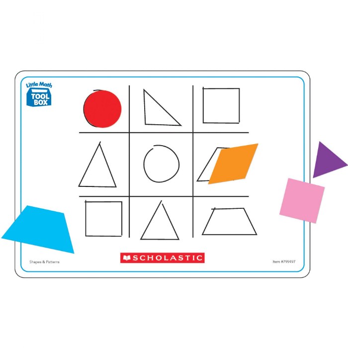 Alternate Image #1 of Math Helpers - Shapes & Patterns - Level 1