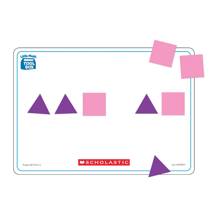 Alternate Image #1 of Math Helpers - Shapes & Patterns - Level 1