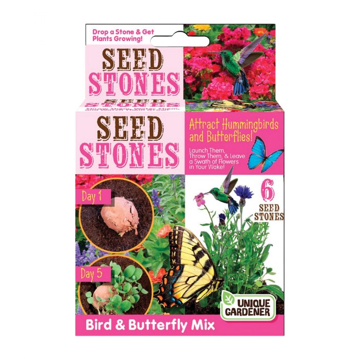 Alternate Image #1 of Seed Stones - Bird & Butterfly Mix