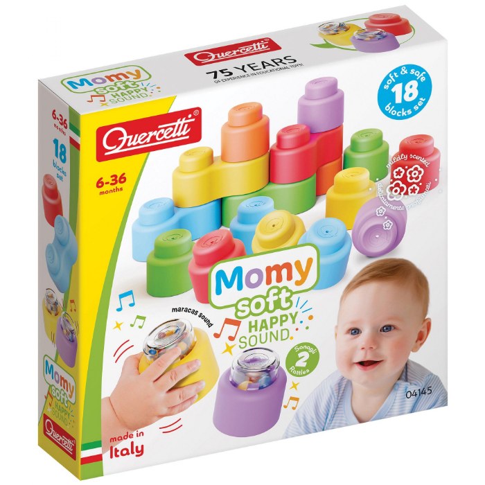 Alternate Image #1 of Happy Sound Soft Blocks - Set of 18