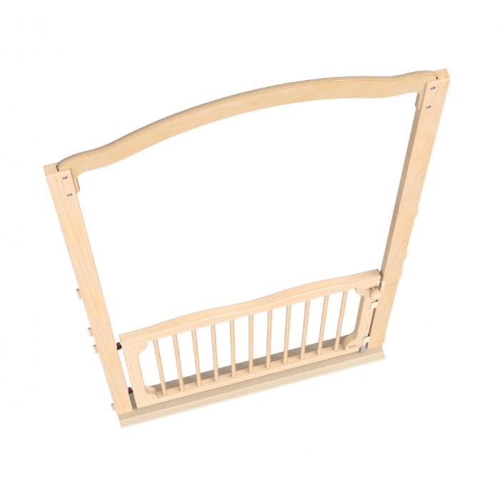 Alternate Image #1 of Create-A-Space&trade; Welcome Gate with Arch - 39.5"W x 84"H x 5"D