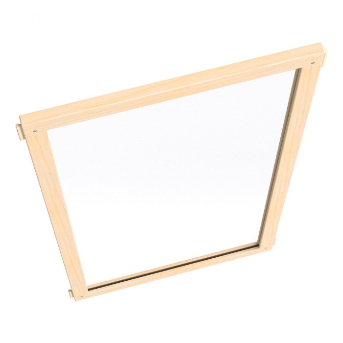 Alternate Image #1 of Create-A-Space&trade; See-Thru Panel - 35.5"H x 24"W