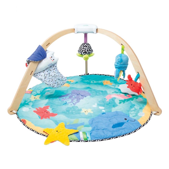 Alternate Image #1 of Ocean Easy-Fold Play Gym