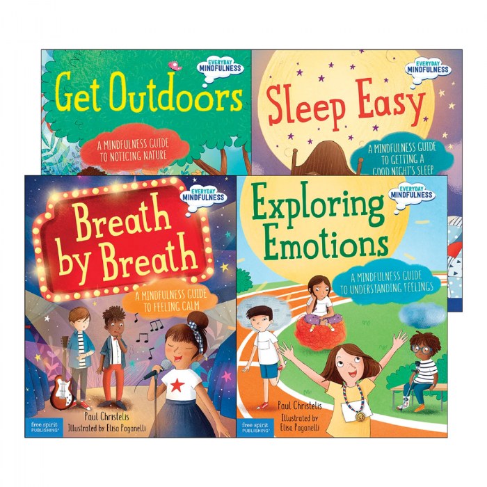 Primary Image of Everyday Mindfulness Hardcover Books - Set of 4