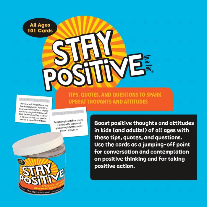 Alternate Image #1 of Stay Positive in a Jar&reg; - 101 Tips and Strategies to Help Kids Stay Positive