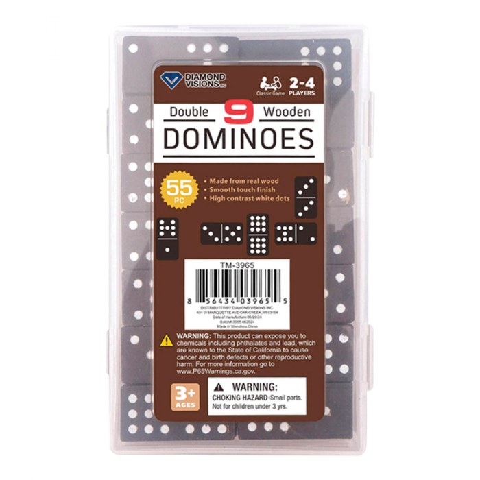 Alternate Image #1 of Wooden Dominos Sets - 55 pieces