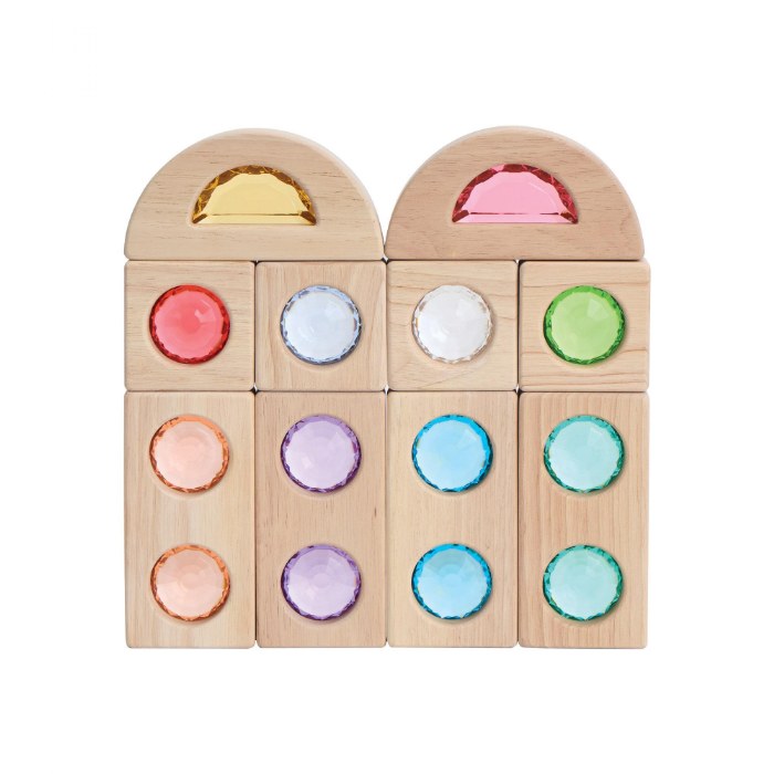 Alternate Image #1 of Gemstone Unit Blocks - Set of 10