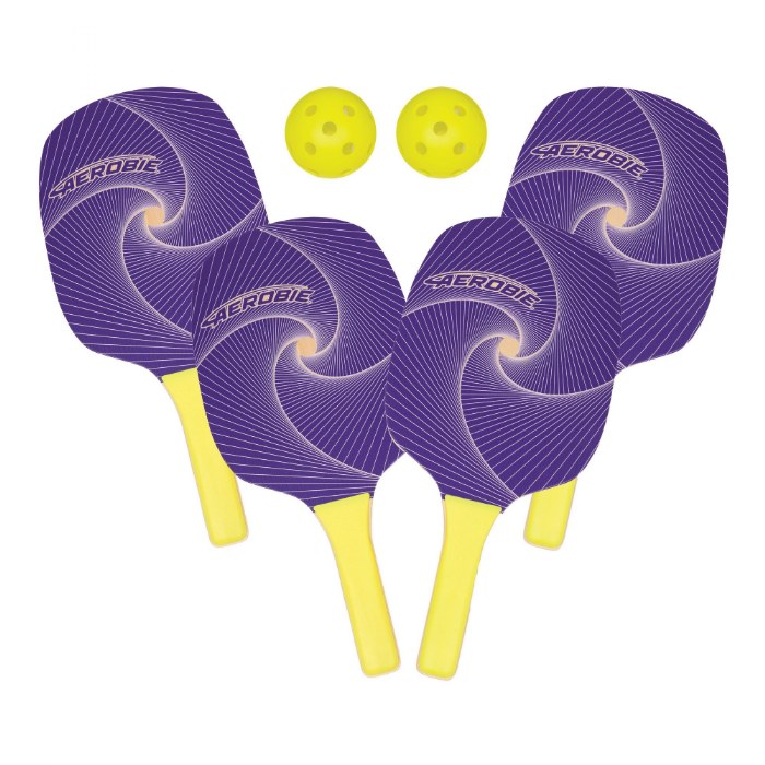 Primary Image of Regulation Size Pickleball Paddles with Balls - 4 Players