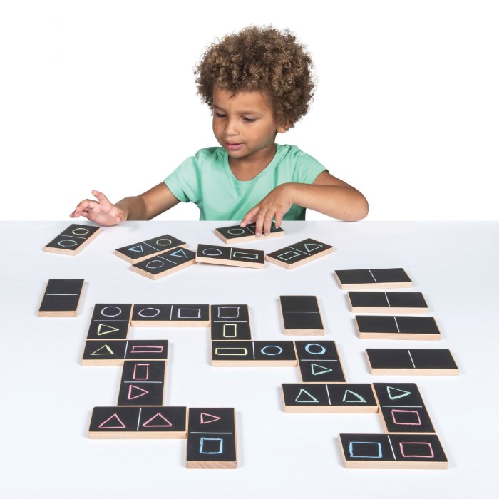 Alternate Image #1 of Chalk Dominoes - 24 Pieces