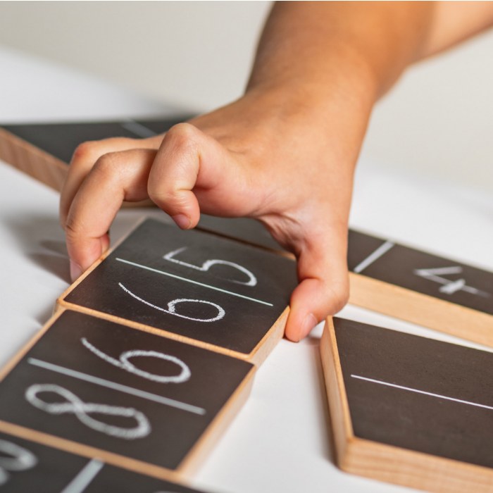 Alternate Image #1 of Chalk Dominoes - 24 Pieces