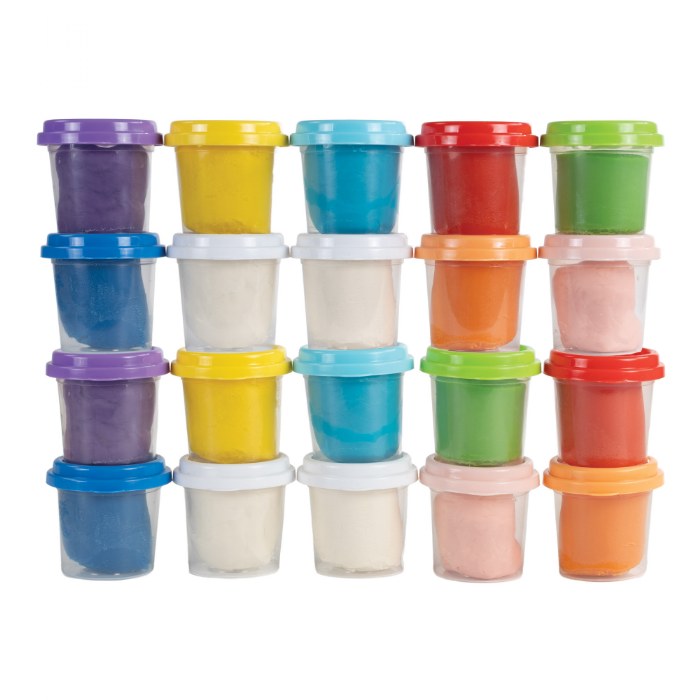 Primary Image of Kaplan Dough Set - 20 (4oz) Cups