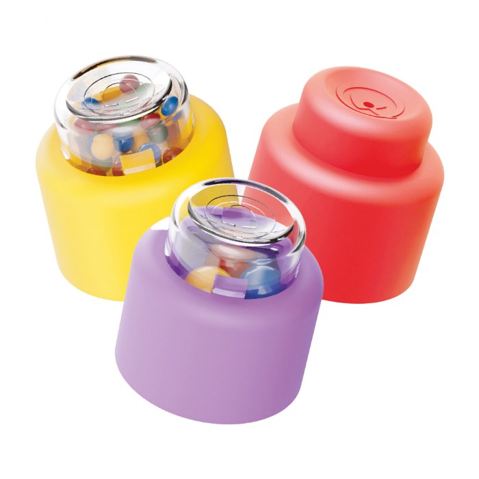 Alternate Image #1 of Happy Sound Soft Blocks with Rattle Blocks - 22 Pieces