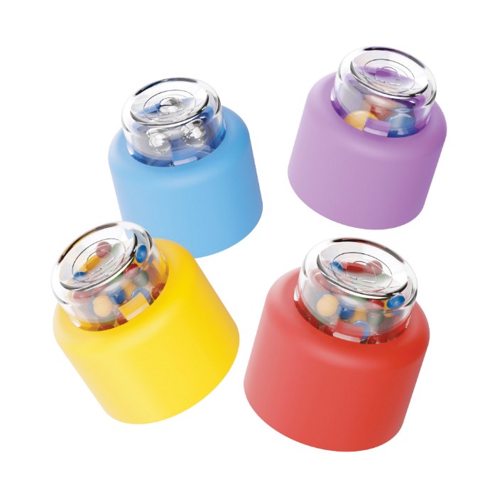 Alternate Image #1 of Happy Sound Soft Blocks with Rattle Blocks - 22 Pieces