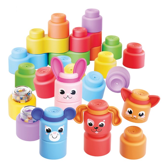 Primary Image of Happy Sound & Animal Soft Blocks - Set of 30