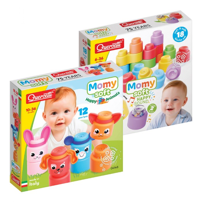 Alternate Image #1 of Happy Sound & Animal Soft Blocks - Set of 30