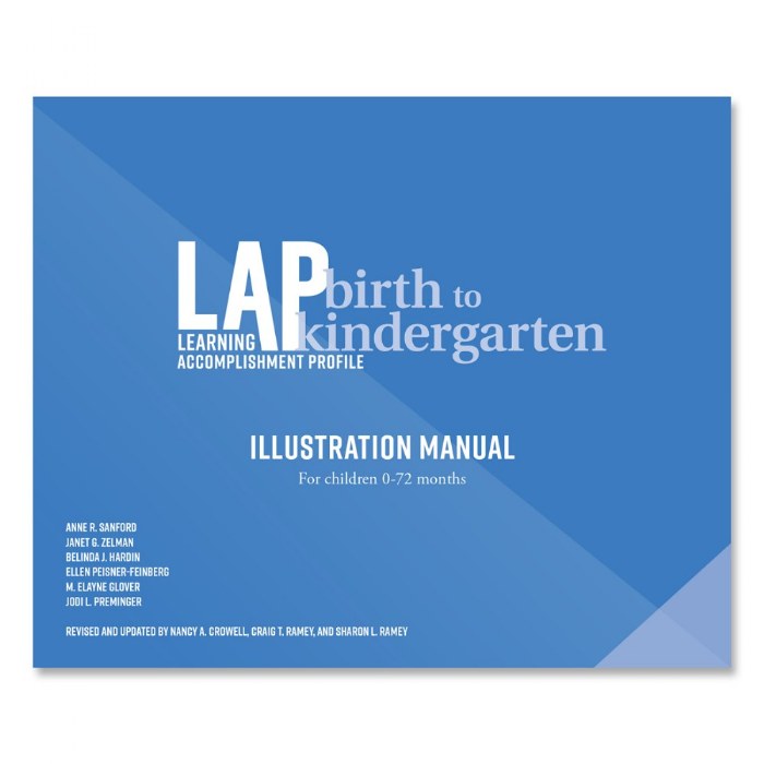 Primary Image of LAP&trade; Birth to Kindergarten Illustration Manual