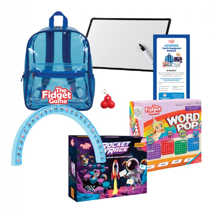 Alternate Image #1 of Kindergarten Readiness Activity Backpack