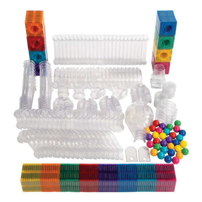 Primary Image of Magnetic Ball Run Engineering Class Pack - 392 Pieces