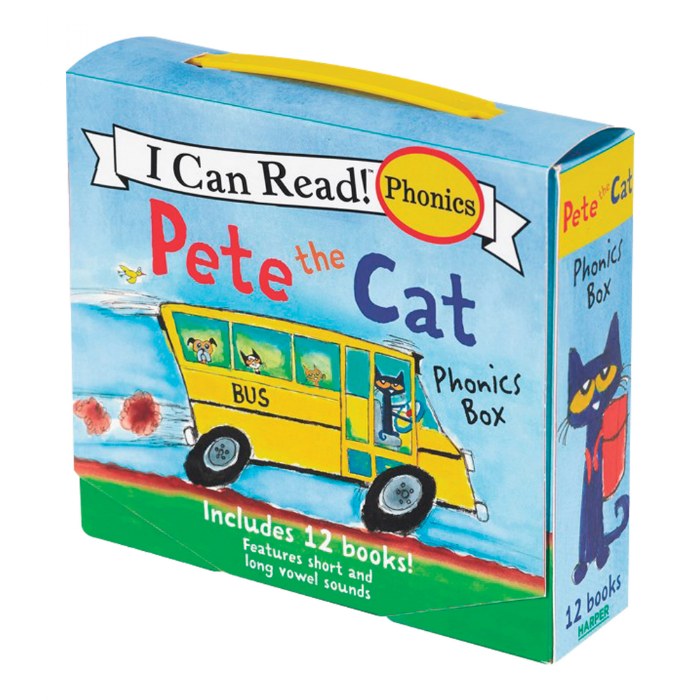Primary Image of I Can Read!&trade; - Pete the Cat 12-Book Phonics Fun Set