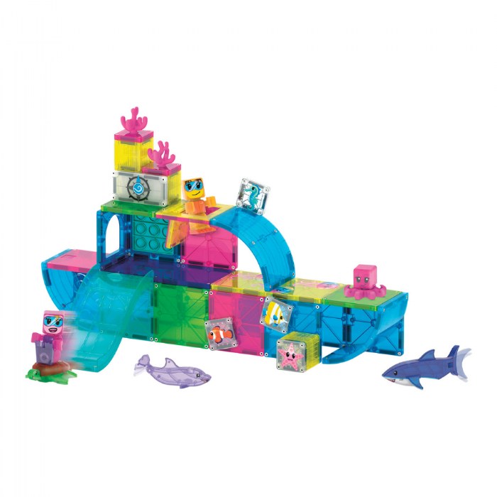 Alternate Image #1 of MAGNA-TILES&reg; Undersea Adventure - 58 Piece Set