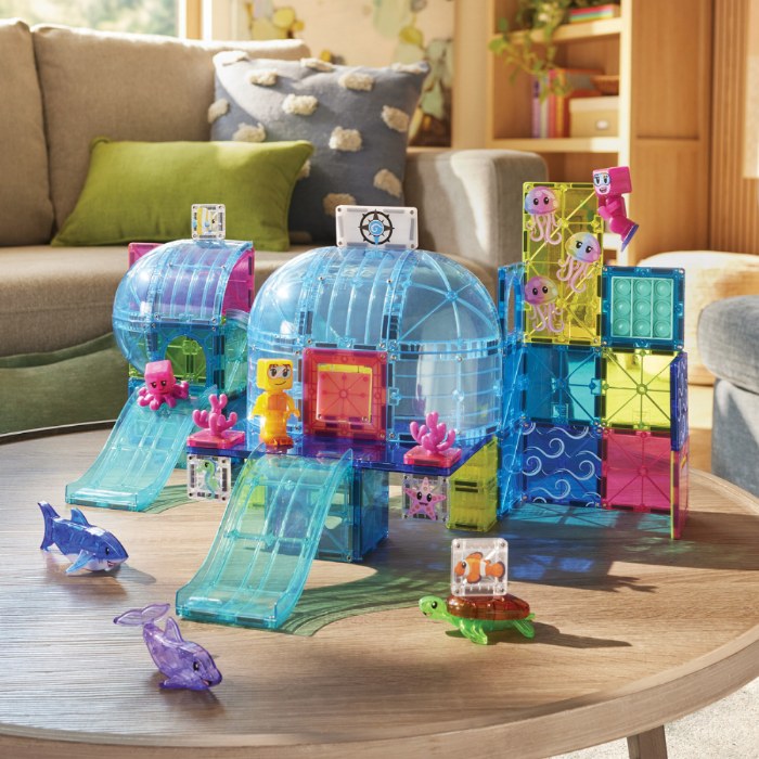 Alternate Image #1 of MAGNA-TILES&reg; Undersea Adventure - 58 Piece Set