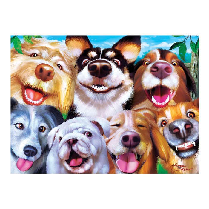 Primary Image of Selfies Goofy Grins Puzzle - 200 Pieces