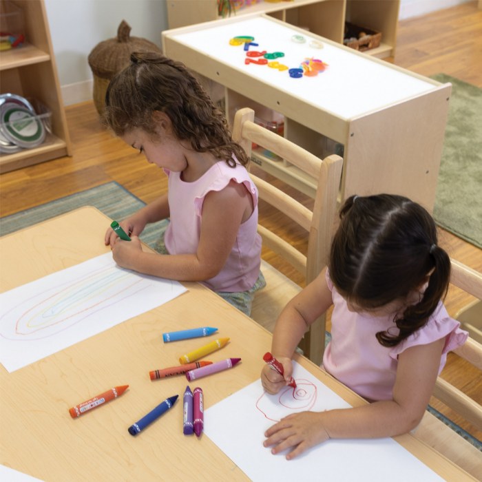Alternate Image #1 of Jumbo Easy Grip Triangle Anti-Roll Crayons - 24 Count
