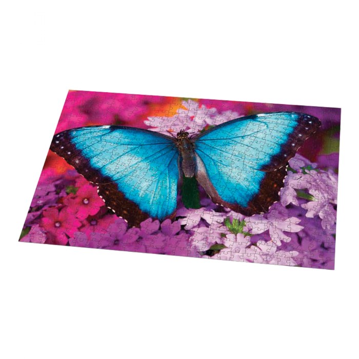 Primary Image of Iridescence Butterfly Jigsaw Puzzle - 550 Pieces