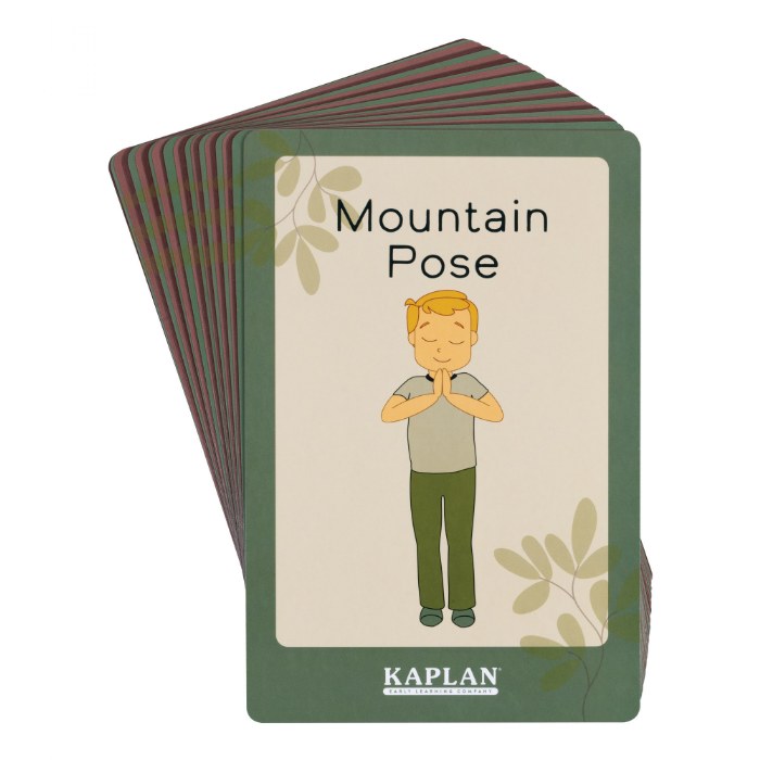 Primary Image of Mindful Yoga Cards - 26 Piece Activity Card Set