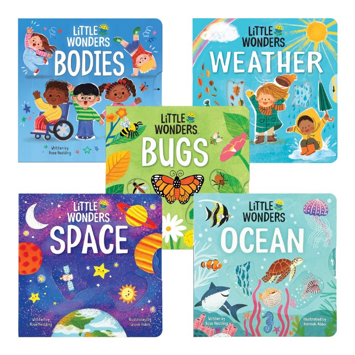 Primary Image of Little Wonders Board Books - Set of 5
