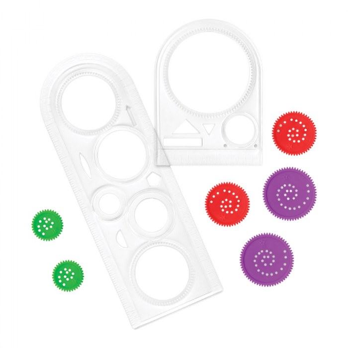Primary Image of Spiral-Spin Art Set - 8 Pieces