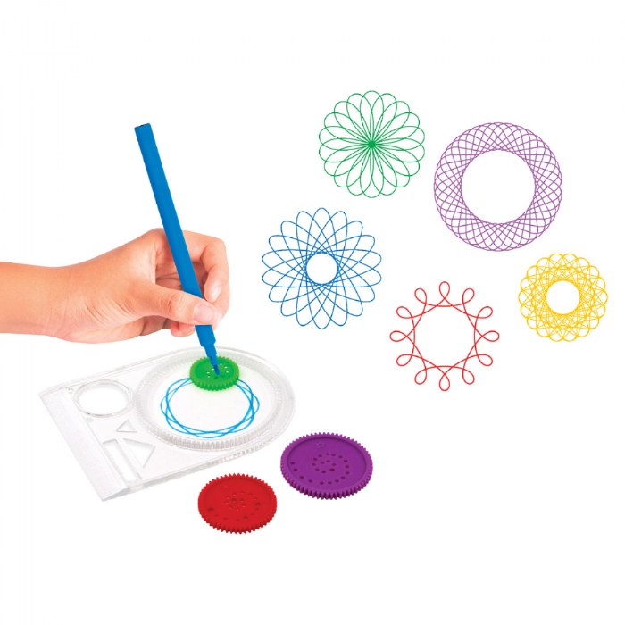 Alternate Image #1 of Spiral-Spin Art Set - 8 Pieces