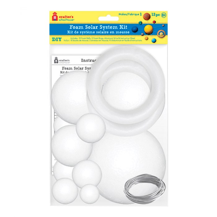 Alternate Image #1 of Foam Solar System Kit - 13 Pieces