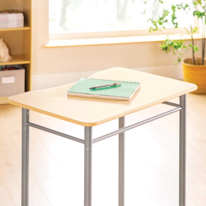 Alternate Image #1 of Adjustable Standing Desk - Rectangle