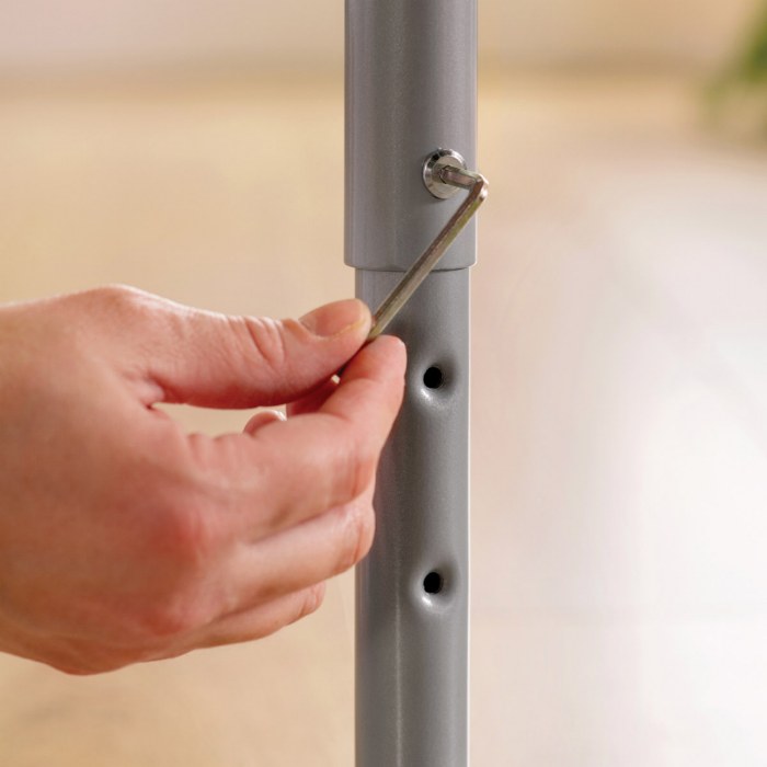 Alternate Image #1 of Adjustable Standing Desk - Rectangle