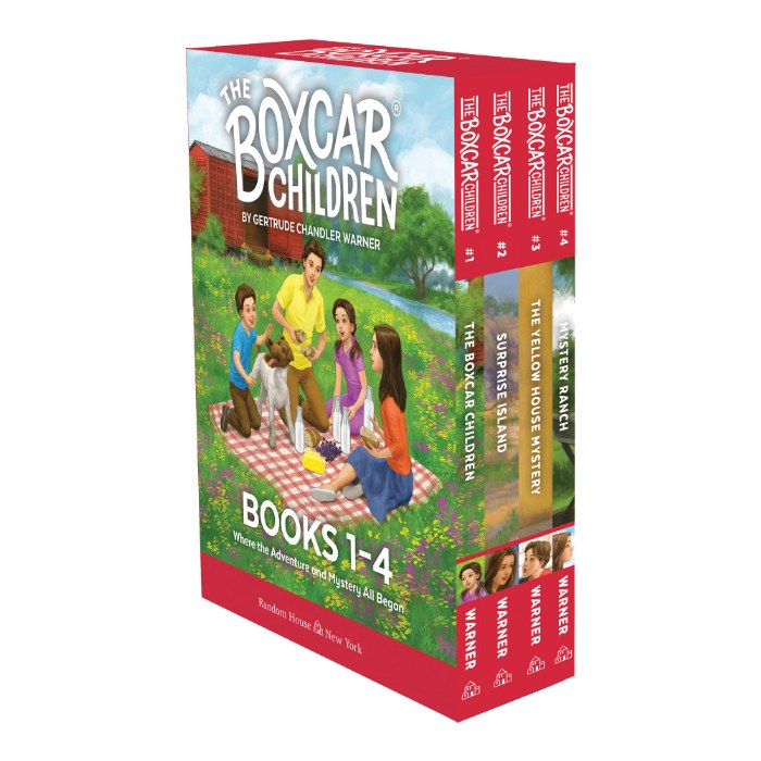 Primary Image of The Boxcar Children&reg; Books 1-4 - Classic Chapter Book Boxed Set - Paperback