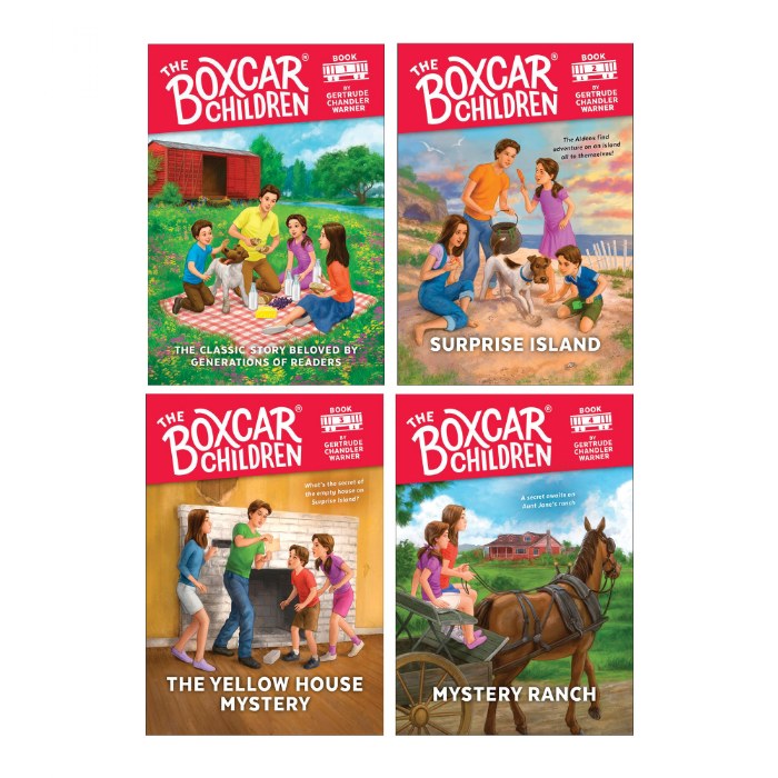 Alternate Image #1 of The Boxcar Children&reg; Books 1-4 - Classic Chapter Book Boxed Set - Paperback