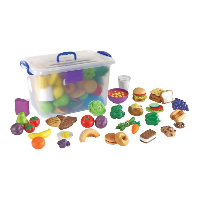 Alternate Image #1 of New Sprouts&reg; Classroom Play Food Set - 100 Pieces