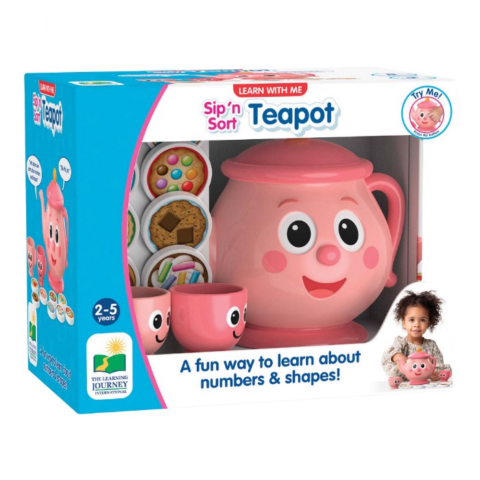 Alternate Image #1 of Learn with Me Sip 'N Sort Teapot