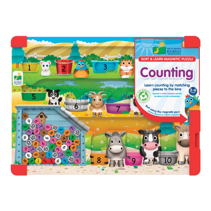 Alternate Image #1 of Hands-On Magnetic Counting Puzzle