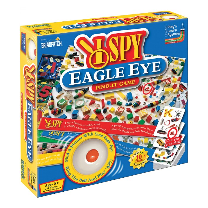 Alternate Image #1 of I SPY Eagle Eye Find-It Game