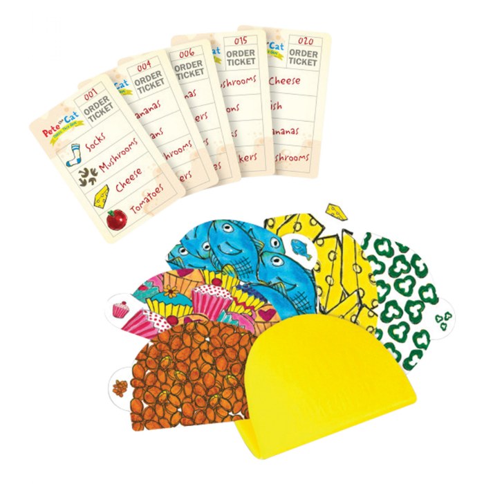 Alternate Image #1 of Pete the Cat Terrific Taco Matching Game