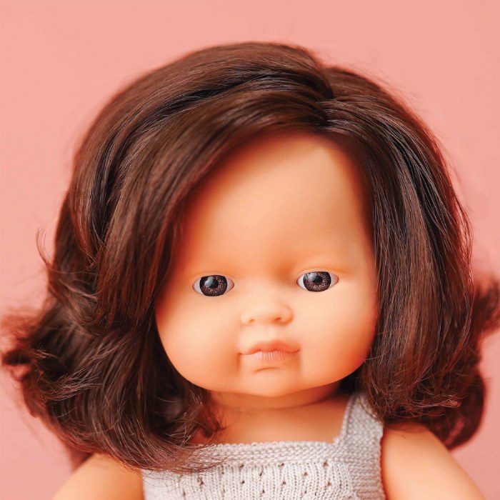 Alternate Image #1 of 15" Brunette Girl Doll