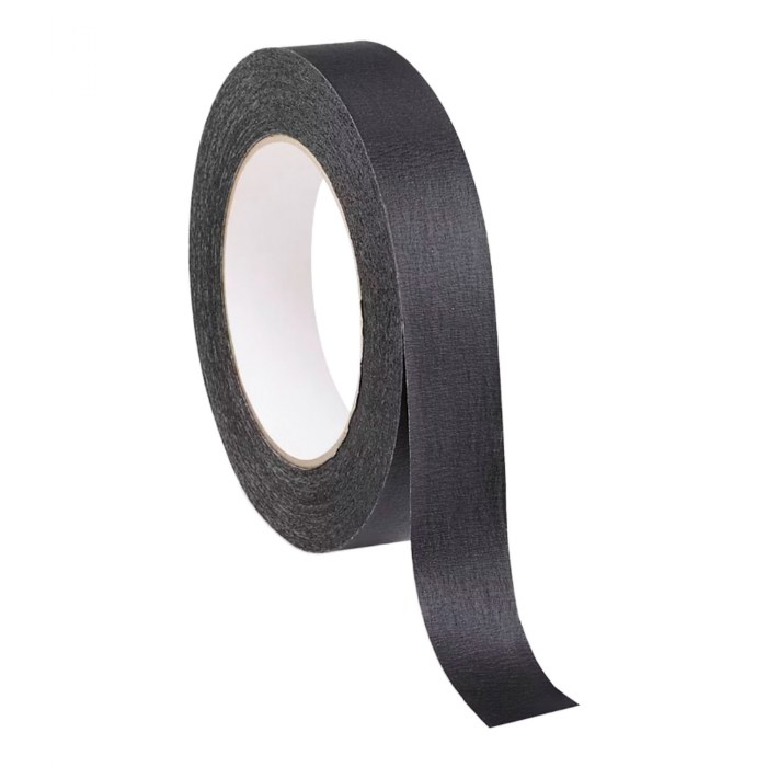 Primary Image of Masking Tape Roll - 1" x 60 Yards - Black