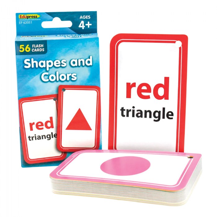 Primary Image of Shapes and Colors Flash Cards