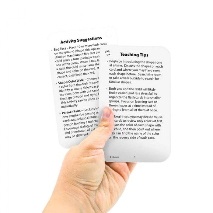 Alternate Image #1 of Shapes and Colors Flash Cards