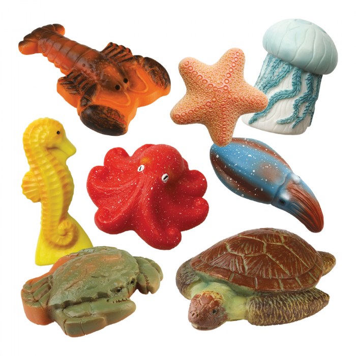 Primary Image of Sensory Play Stones: Ocean Life - 8 Pieces