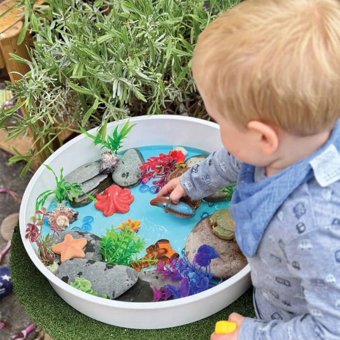 Alternate Image #1 of Sensory Play Stones: Ocean Life - 8 Pieces